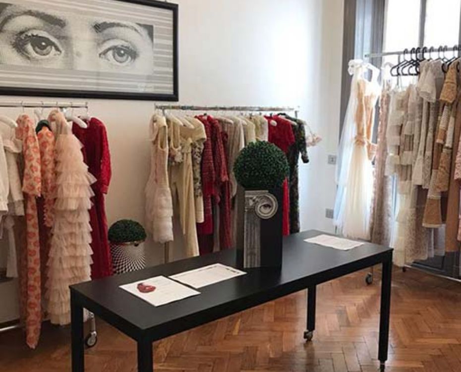 Alexys Agency's fashion showroom in Milan